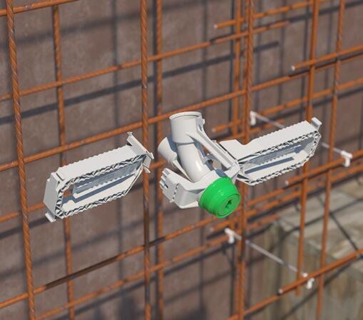Kaiser 1211-20 Prefix®-Wandauslassadapter d 20 mm