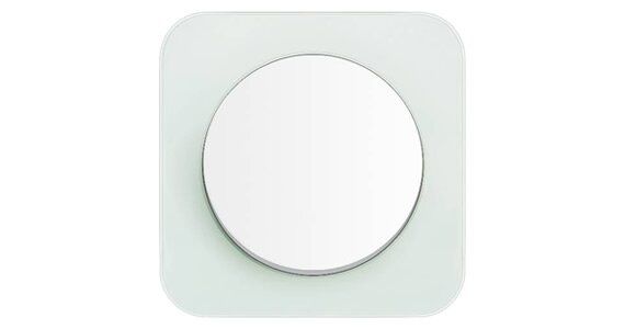 Berker 10152109 Rahmen 5-fach, R.1, Glas polarweiß