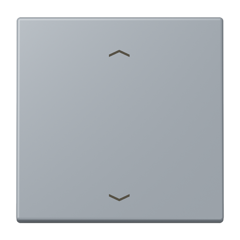 Jung LC990P257 Wippe 1-fach, mit Pfeilsymbolen, Les Couleurs® 4320O, gris clair 59