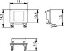 Telegärtner B00001A0016W Staubschutzklappe für AMJ-Modul