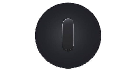 Berker 10132045 Rahmen 3-fach, Serie R.Classic, schwarz glänzend