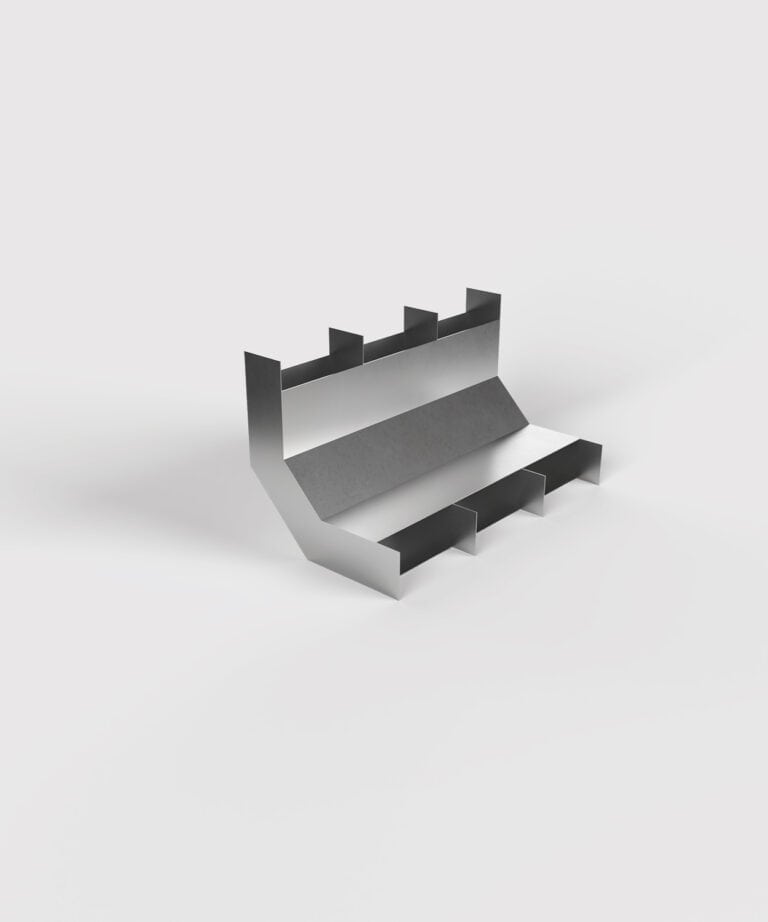 BS UFSS28350Z2 Zubehör Unterflur Steigestück 28x350 mm für Unterflurkanal, zweizügig