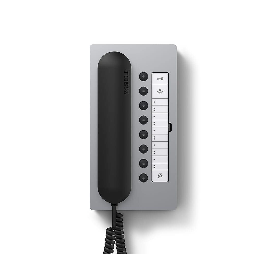 Siedle BTC 850-02 A/S Haustelefon Comfort, Alum./sw