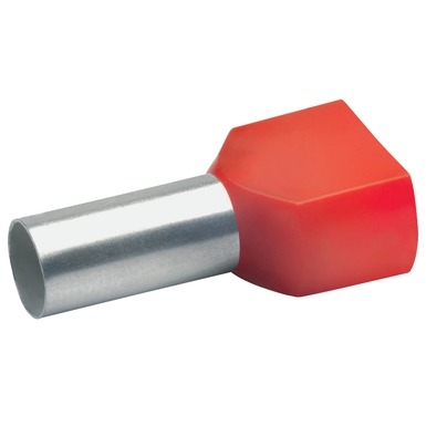 Klauke 871/8 Zwillingsaderendhülsen 2x1 mm², rot