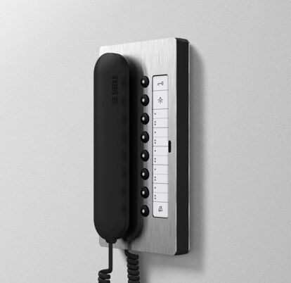 Siedle HTC 811-0 E/S Haustelefon Comfort 1+n, Edelstahl/sw