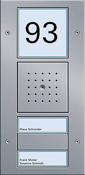Gira 126400 Info-Modul Türstation, Gira TX_44, (WG UP)
