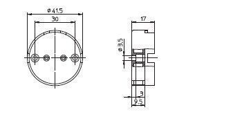 Houben 101781 G13-Einbaufassung