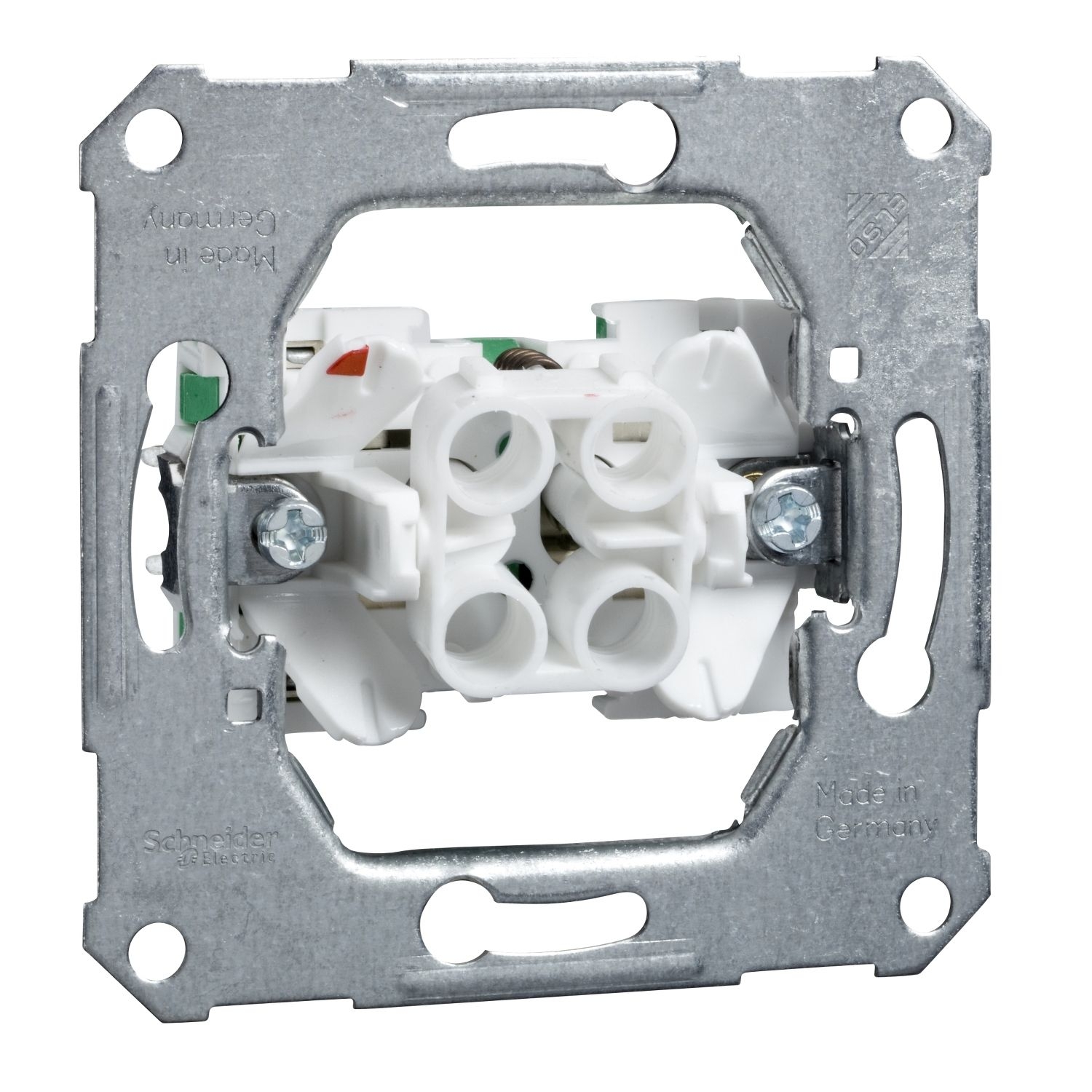 Elso 112620 Universaltaster (Aus- / Wechsel) mit separatem Neutralleiteranschluss, mit Steckklemme, 10 A, 250 V, Unterputzeinsätze