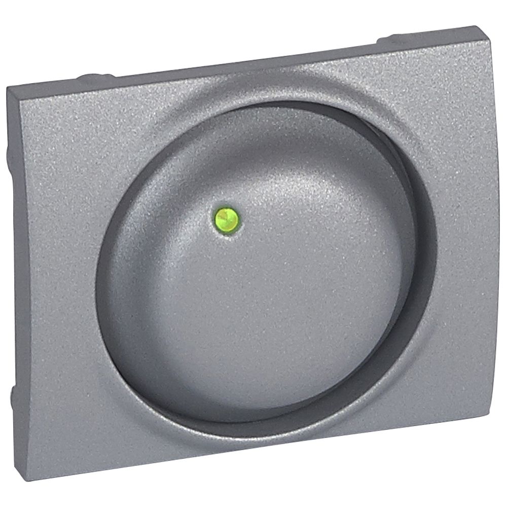 Legrand 771168 Abdeckung für Drehdimmer beleuchtbar, soft alu