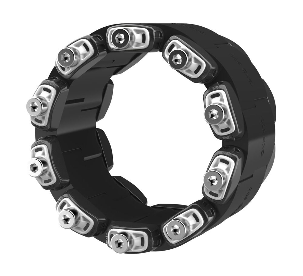 Hauff 1410030001 Gliederkette modulare Rohrdichtung 1xGKD300 EPDM50, Glieder 1x