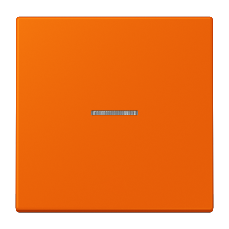 Jung LC990KO5224 Wippe 1-fach, mit Lichtleiter, Les Couleurs® 32080, orange