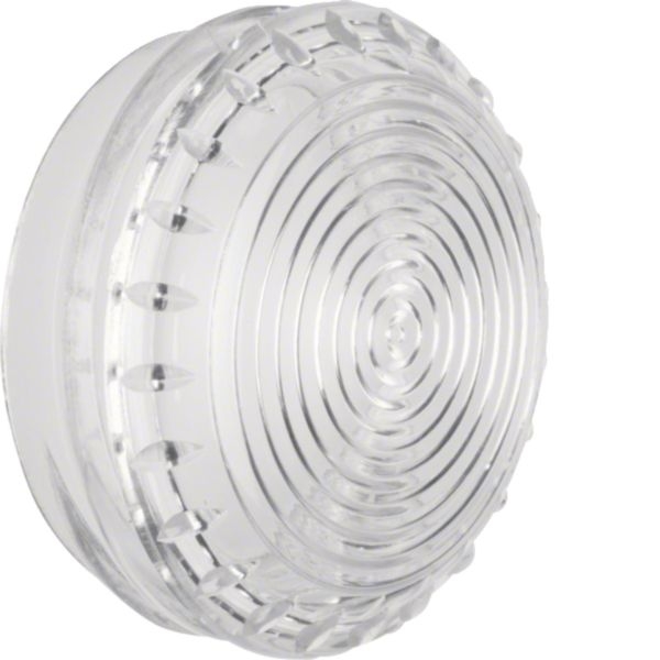 Hager WDA4528T Haube für Lichtsignal E14, Zubehör, klar transparent