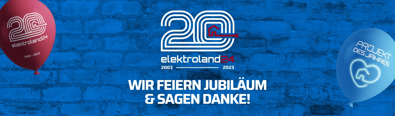 Das große elektroland24 Jubiläum: Feiern Sie mit uns! 