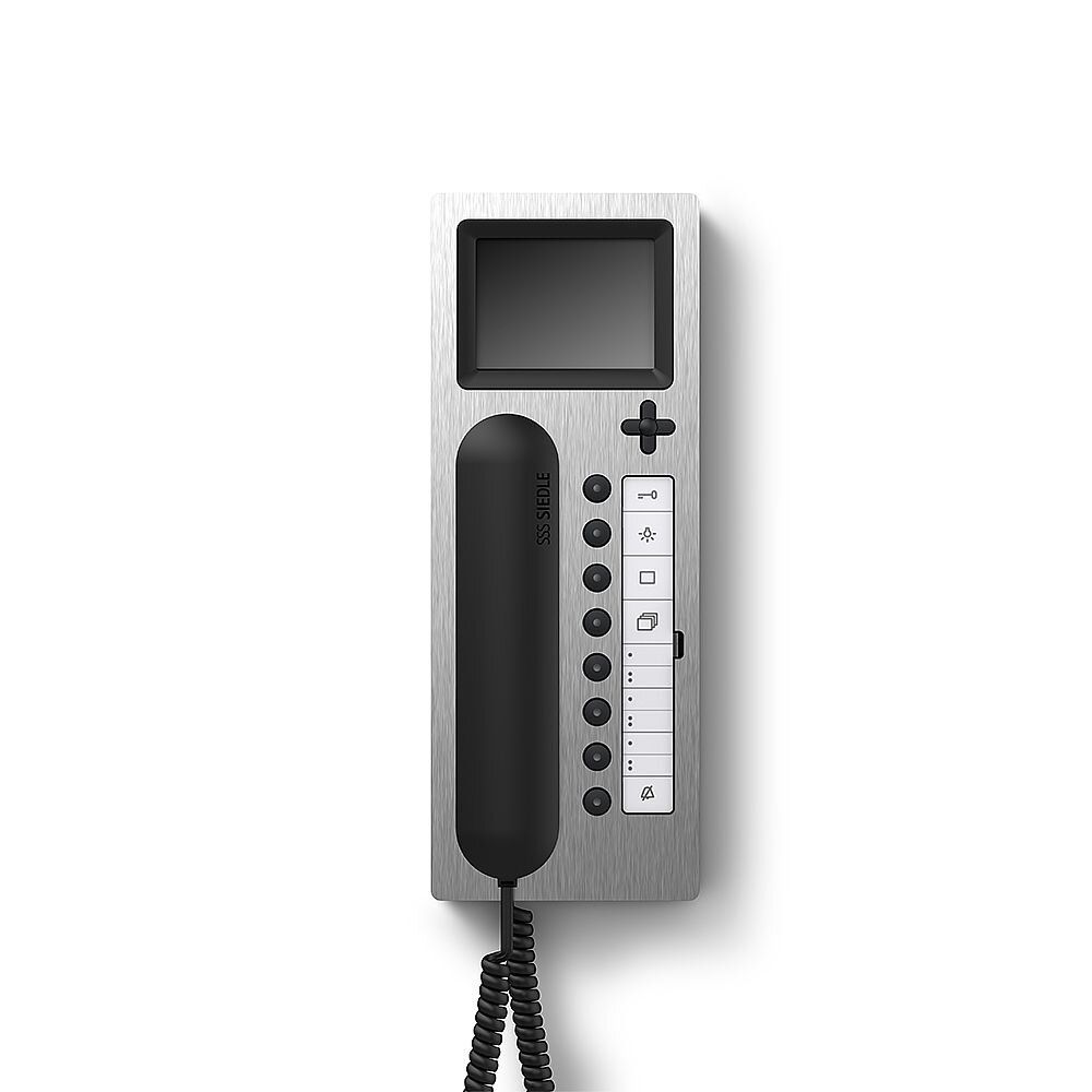 Siedle BTCV 850-03 E/S Video-Haustelefon Comfort, Edelstahl/sw