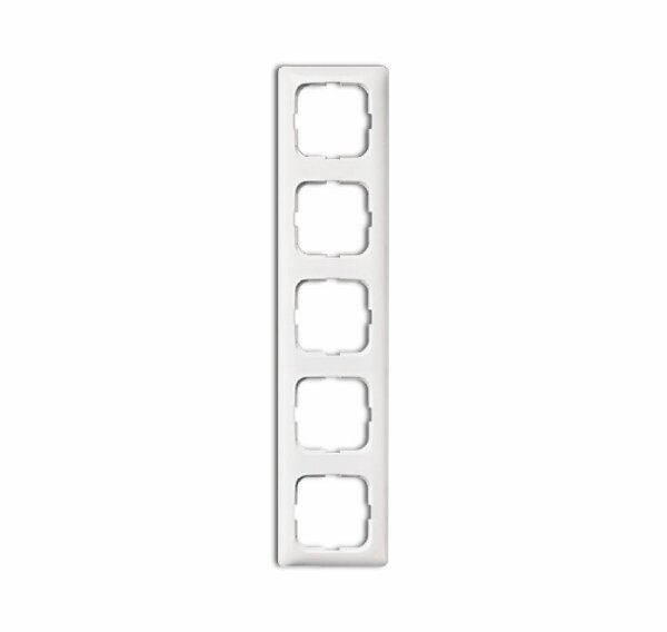 Busch-Jaeger 2515-214K-102Abdeckrahmen 5-fach, Reflex SI Linear, alpinweiß glänzend