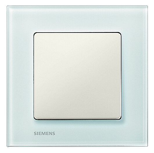 Siemens 5TG 1201 Glas-Rahmen 1-fach