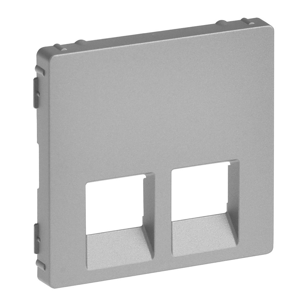 Legrand 755422 Abdeckung für Telefon- oder Datendose  2-fach