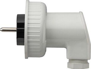Gira 002031 Schutzkontakt-Stecker, WD Aufputz, grau