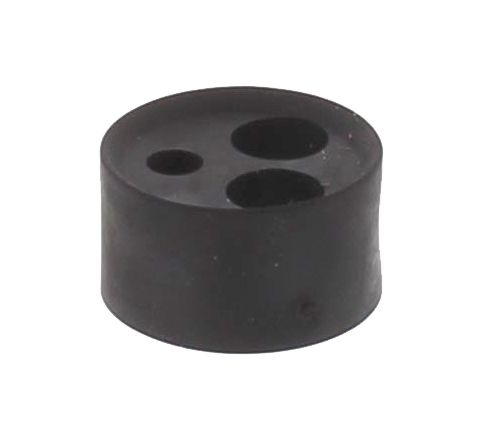 WISKA 10102979 Mehrfachdichtung 25/02/070-01/040, IP66, 2 bis 7 mm, schwarz