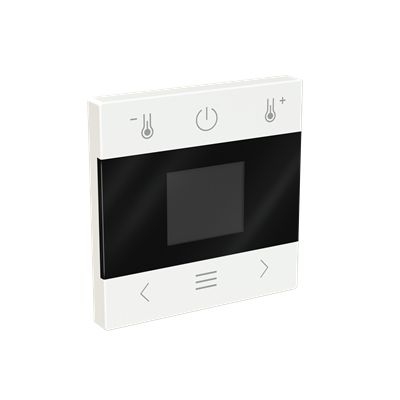 Busch-Jaeger 1794 MDRT-914 Zentralscheibe für Raumtemperaturregler mit Display, Bluetooth, Busch-Flextronics , alpinweiß glänzend, Busch-balance SI