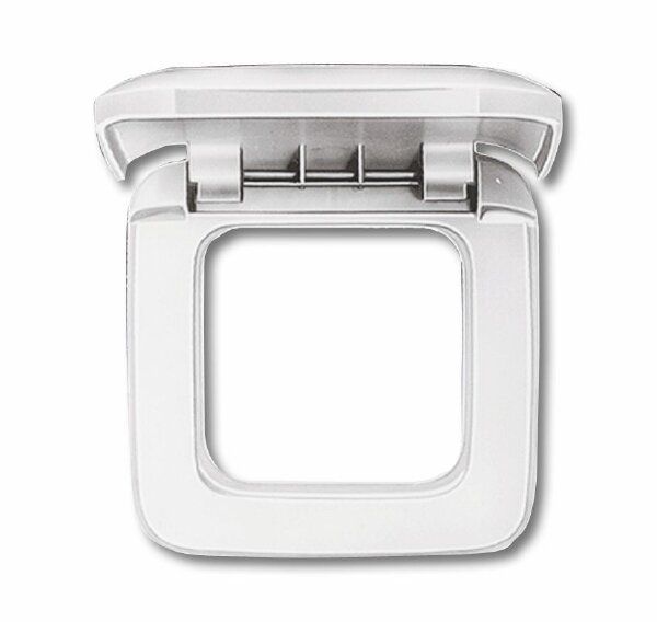 Busch-Jaeger 2518-214 Abdeckrahmen 1-fach  Reflex SI, alpinweiß glänzend