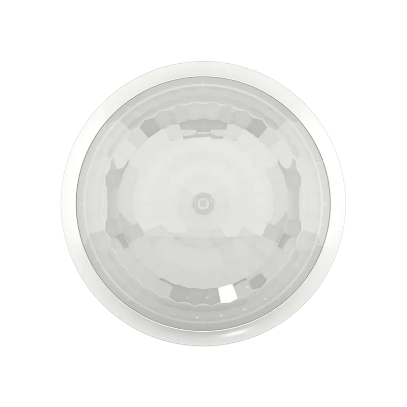 Theben 1030200 PIRA T8 DE Bewegungsmelder (PIR) für den Deckeneinbau im Innenbereich, Erfassungsbereich rund 360°, Durchmesser 8 m, permanente Lichtmessung, 200 W LED