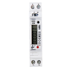 NZR 30220116 EcoCount WSD 32+ Wechselstromzähler, elektronisch, MID, 5(32)A, S0, 1TE