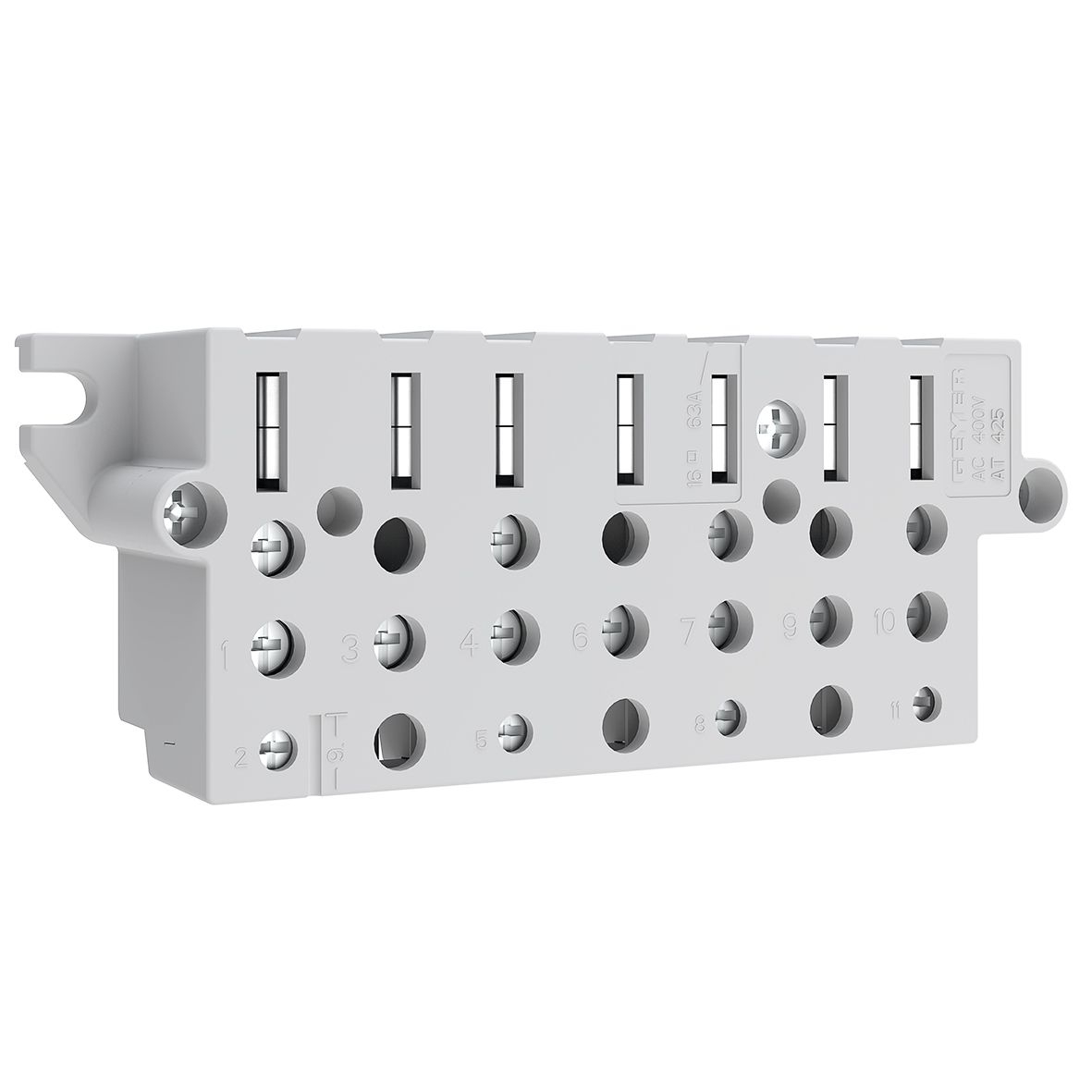 ABN ZSK071601PA Zählersteckklemme DS 63A, 7-polig