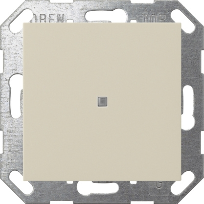 Gira 517101 Taster Wippe 1-fach , One und KNX, System 55, cremeweiß glänzend