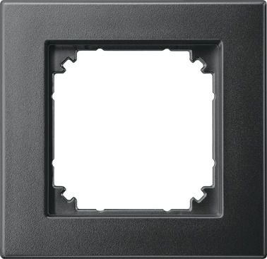 Merten 488114 Rahmen, 1-fach, bündiger Einbau, M-PLAN II, anthrazit