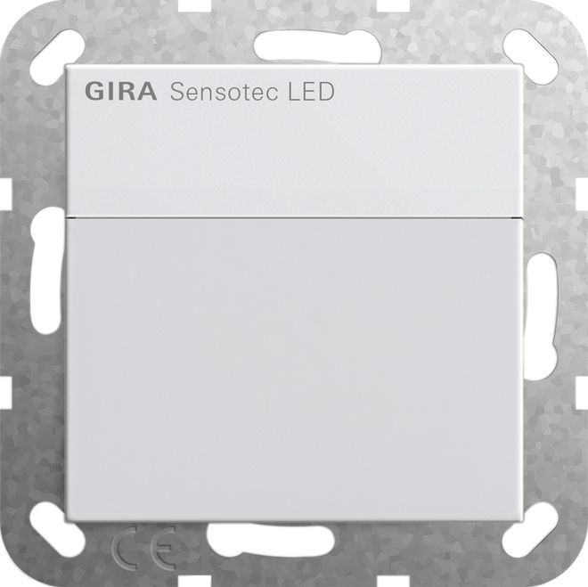 Gira 237803 Sensotec LED ohne Fernbedienung, System 55, reinweiß glänzend