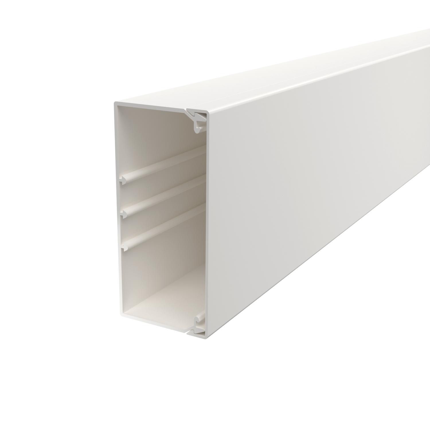 OBO Bettermann WDK-60130 RW (60x129 mm) Geräteeinbau-Kanal, reinweiß
