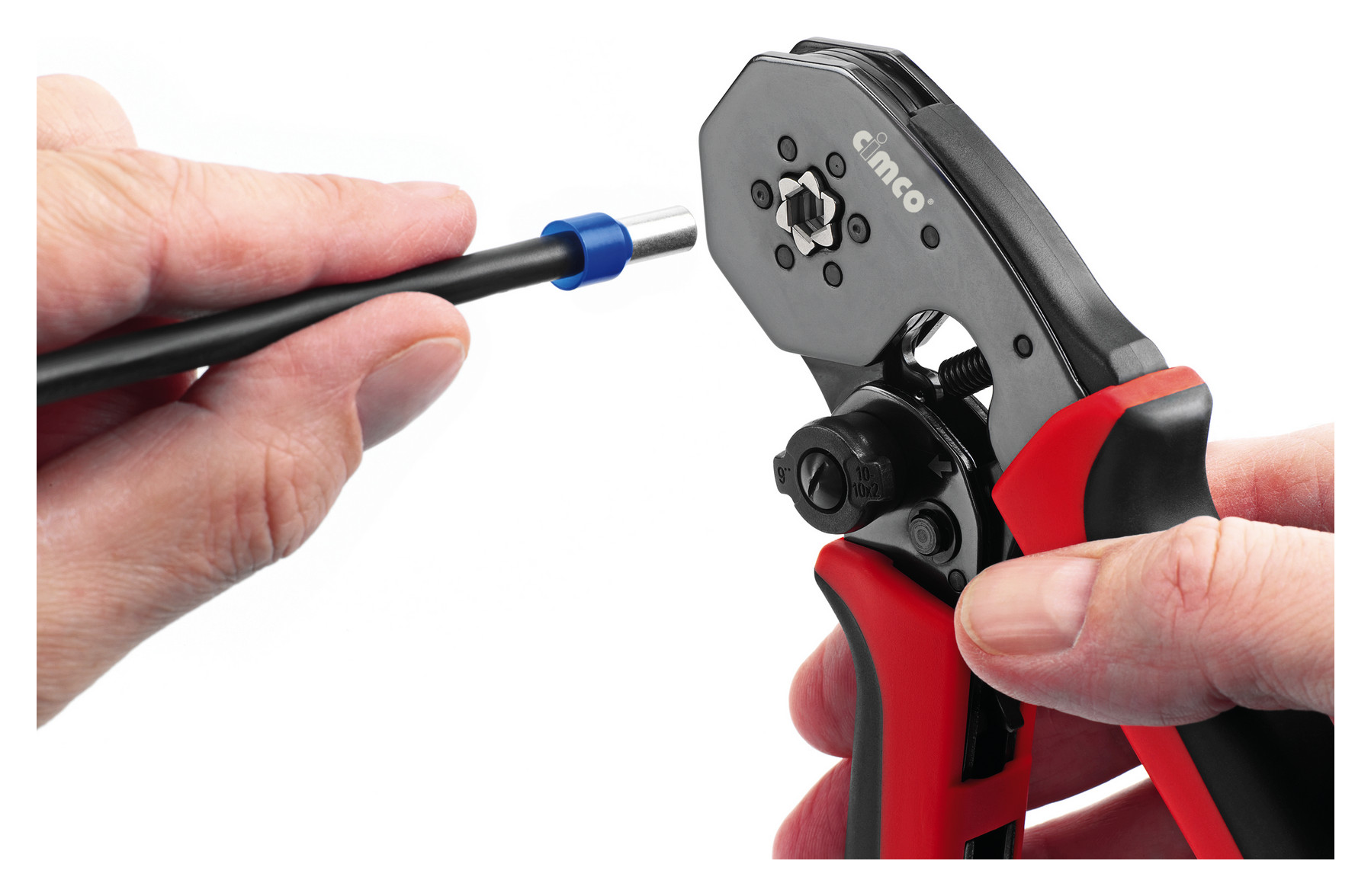 Cimco 10 1950 Aderendhülsenpresszange FLEXI-CRIMP 6