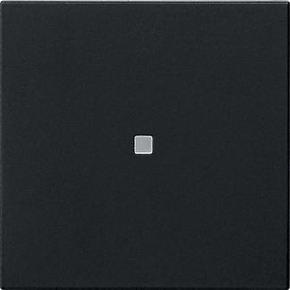 Gira 5104005 RF Bedienaufsatz 1-fach KNX, System 55, schwarz matt