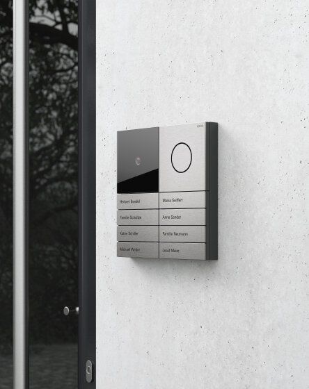 Gira 5561000 Kameramodul, System 106, Glas schwarz