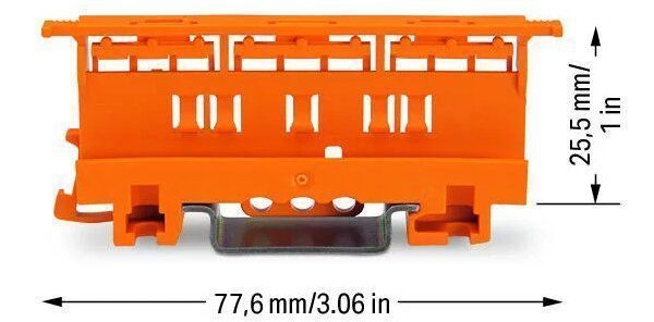 WAGO 221-500 Befestigungsadapter für Serie 22