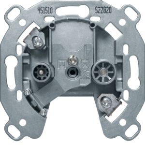 Berker 451510 Antennendose 2-Loch TV,FM, 10dB Durchgangsdose