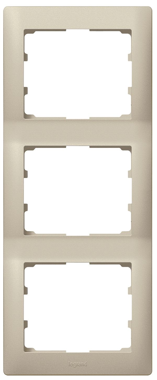 Legrand 771407 Abdeckrahmen 3-fach vertikal