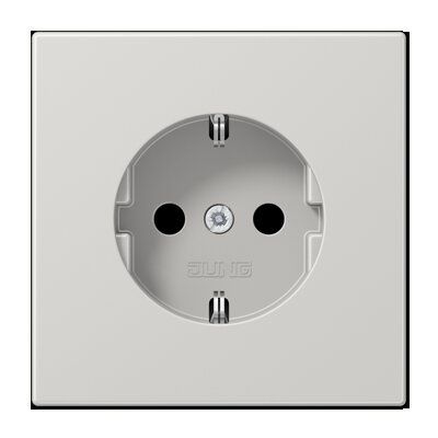 Jung LS1520LG Schutzkontakt-Steckdose, 16 A 250 V ~, Duroplast, Serie LS, lichtgrau