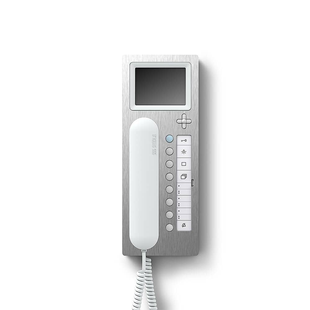 Siedle BTCV 850-03 E/W Video-Haustelefon Comfort, Edelstahl/ws