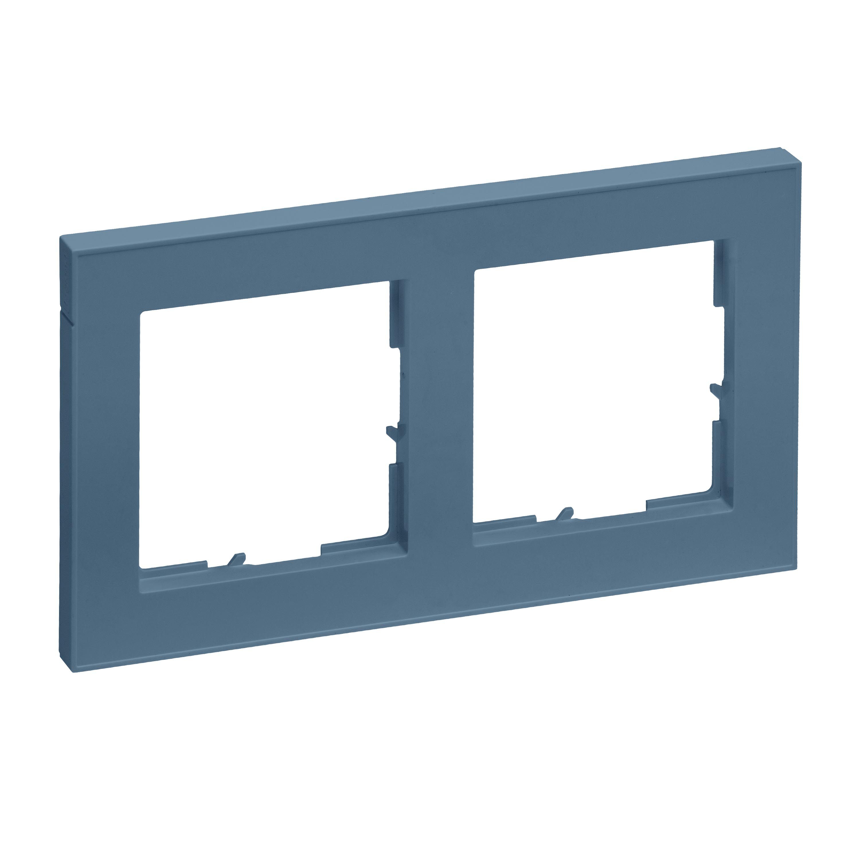 Legrand 765582 SEANO+ 2-fach Rahmen, petrol