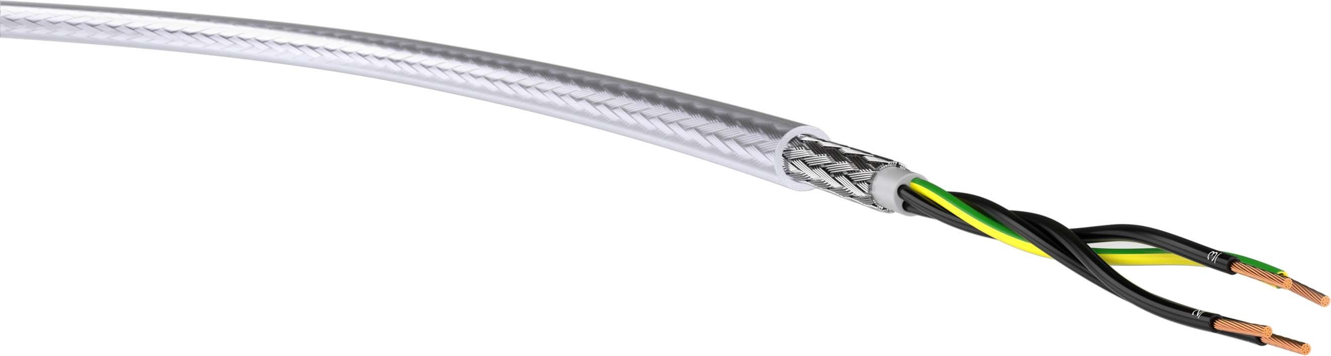 Steuerleitung geschirmt YSLYCY-JZ 4x0,75 mm², Schnittware, grau