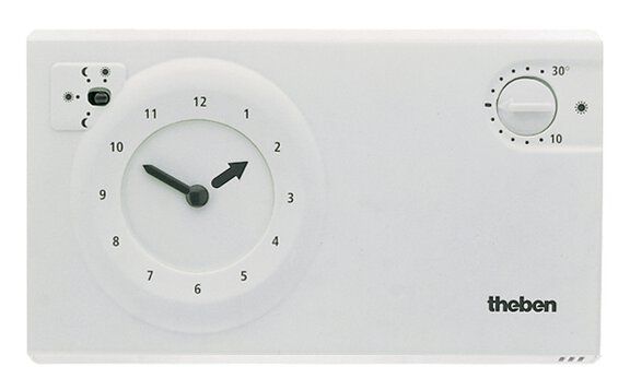 Theben Ramses 721 Uhrenthermostat analog 230V mit Tagesprogramm