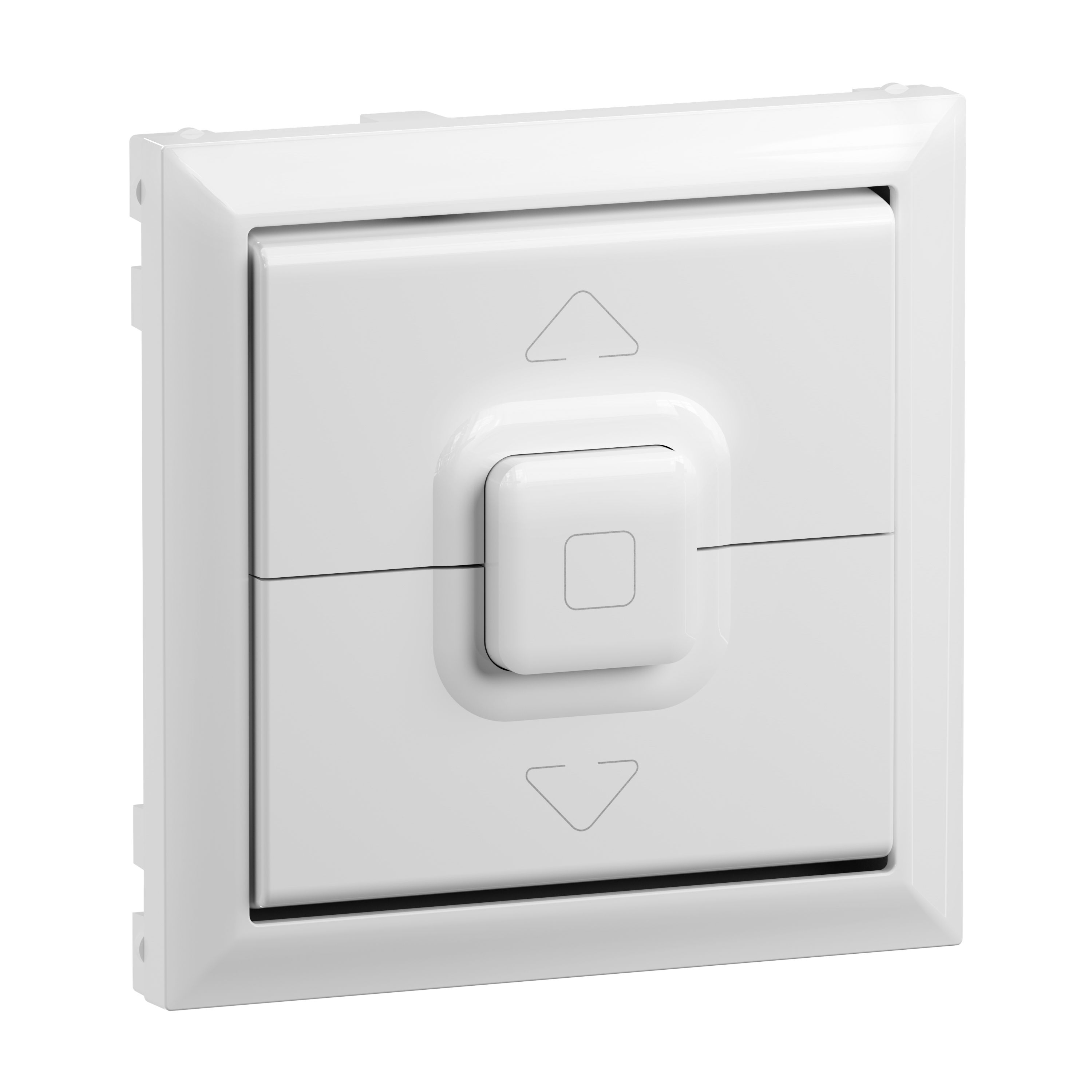 Legrand 765129 SEANO Wippe für Rollladen-/Jalousieschalter und -taster mit 3-Tasten-Bedienung, Ultraweiß