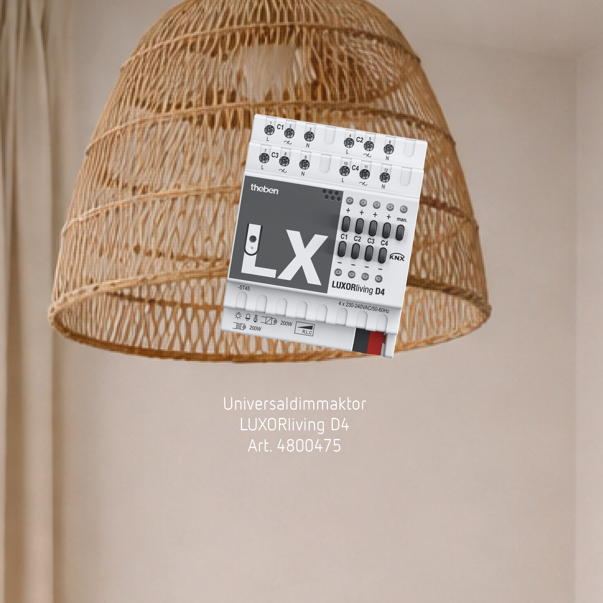 Theben LUXORliving Starter-Set L "Comfy"