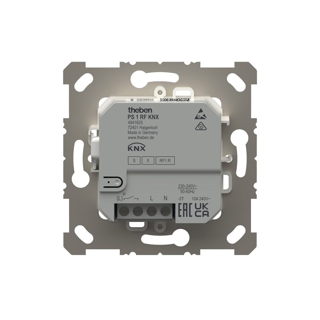 Theben 4941625 PS 1 RF KNX 2-/4-fach Funk-Taster mit Schaltaktor KNX