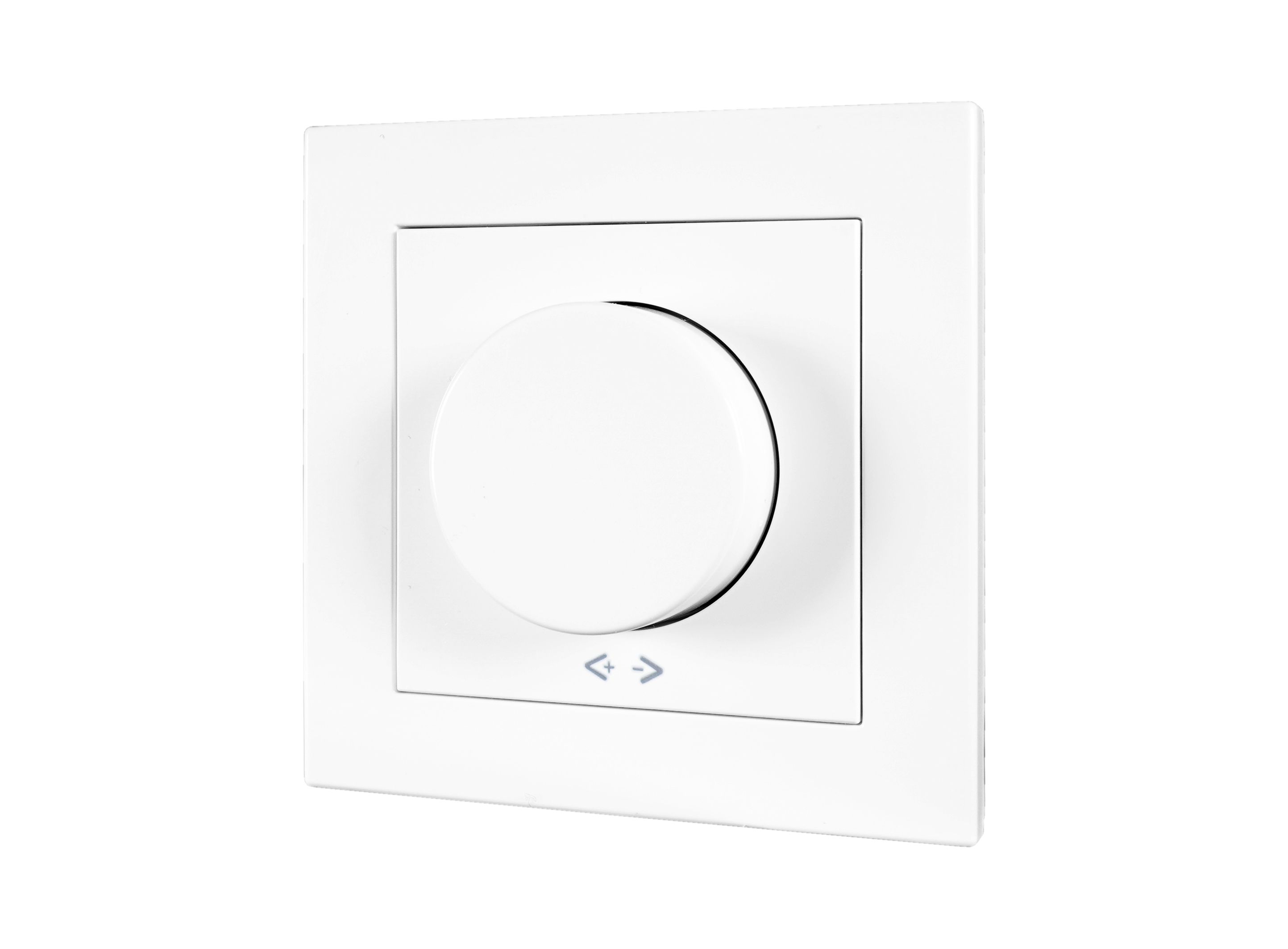 HHG Panasonic WDTR05201WH-EU1 Plus 55 Zentralscheibe mit Knopf für Drehdimmer weiß