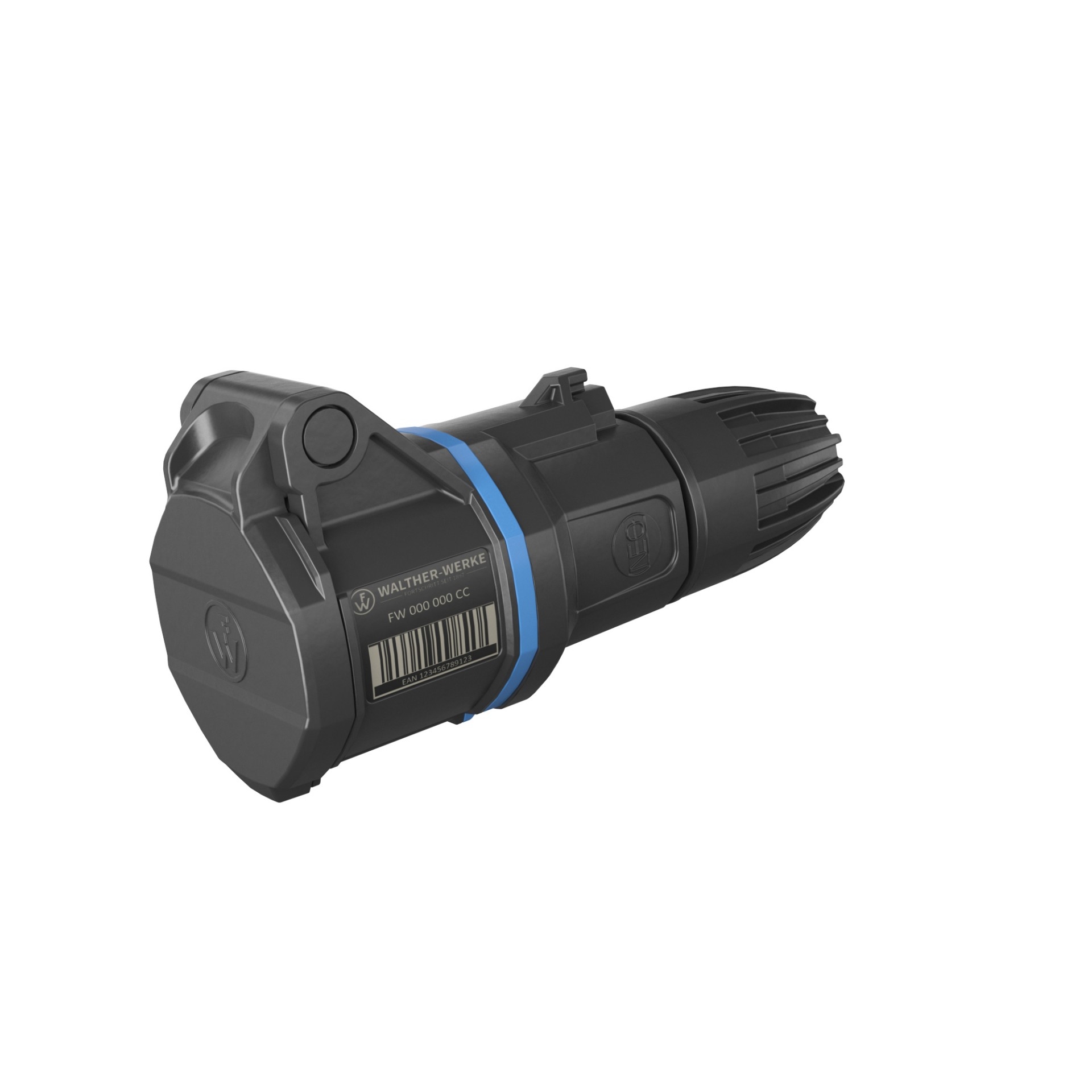 Walther FW311306SK CEE NEO Kupplung Classic, 230V, 16A, 3P, 6h, IP54, mit Schraubtechnik