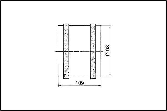 Maico ECA 11 E  Rohreinschub-Ventilator, 100mm, 13W