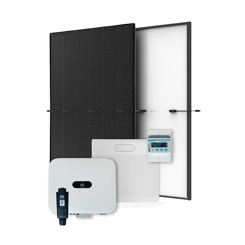 Huawei E24-PV-SET1-JHH-10-FB PV-Anlage 4,6 kWp mit Speicher 5 kWh (Jolywood Glas-Glas FullBlack Solarmodul 460 Wp)
